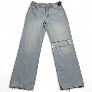 Abercrombie & Fitch Low Rise Baggy The 90s Jeans Size 8 Regular 29” waist NWT